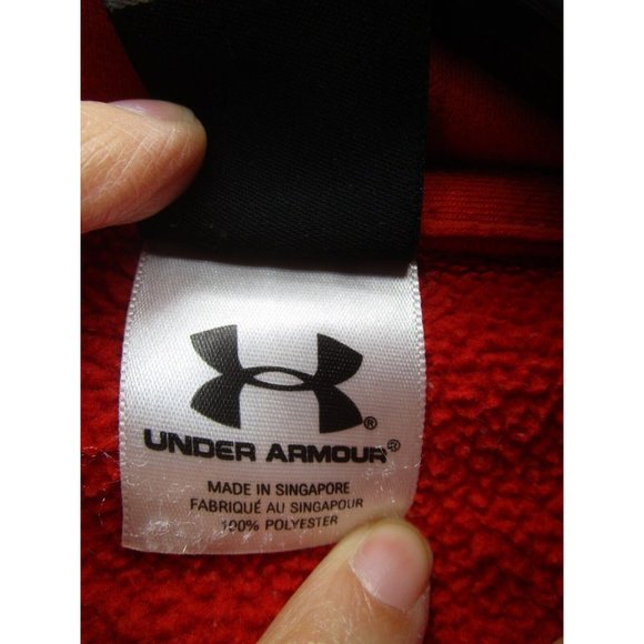 Under Armour Sweatshirt Small Pullover Hoodie Drawstring Running Gym* - Picture 10 of 11